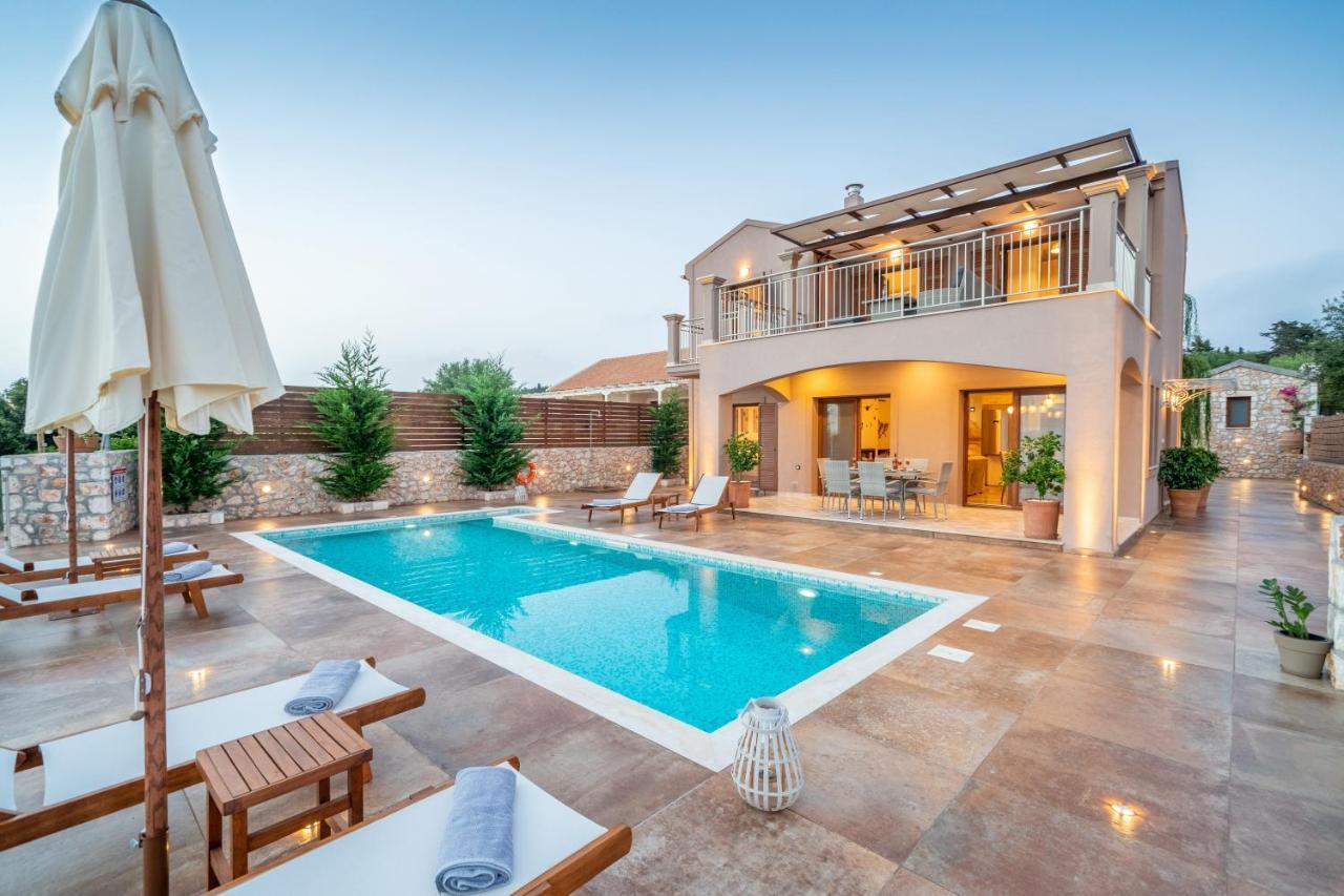 Villa Cleopatra Fiskardo Bagian luar foto