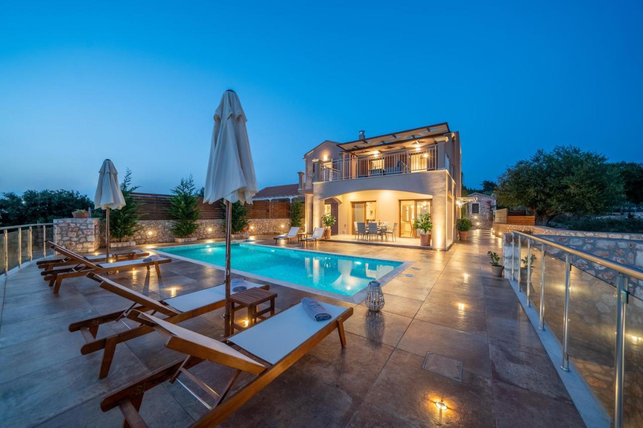 Villa Cleopatra Fiskardo Bagian luar foto