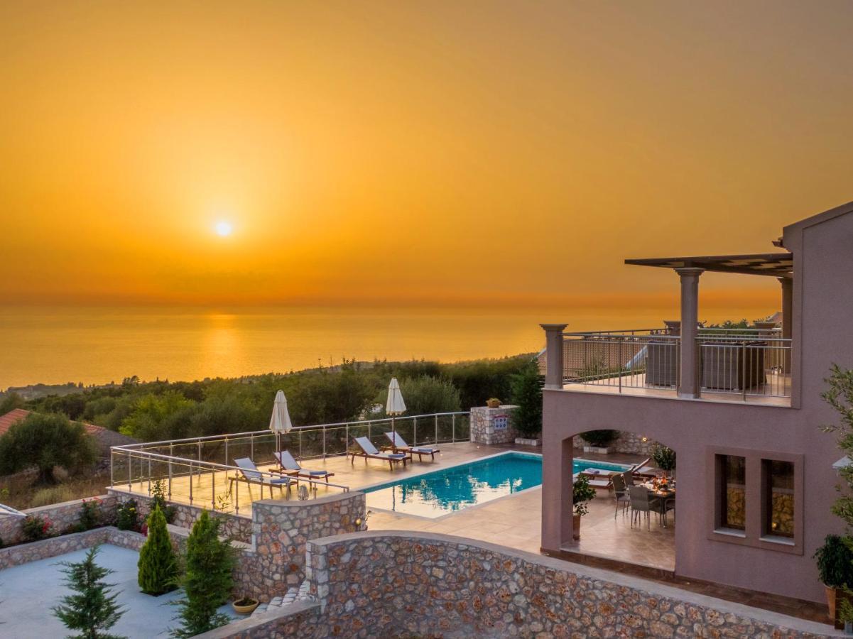Villa Cleopatra Fiskardo Bagian luar foto